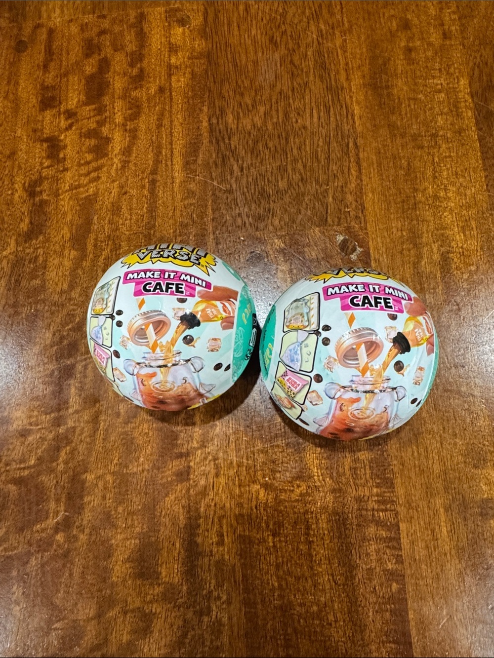 Lot of 2 New Factory Sealed MGA's Miniverse Make It Mini Cafe Series 4